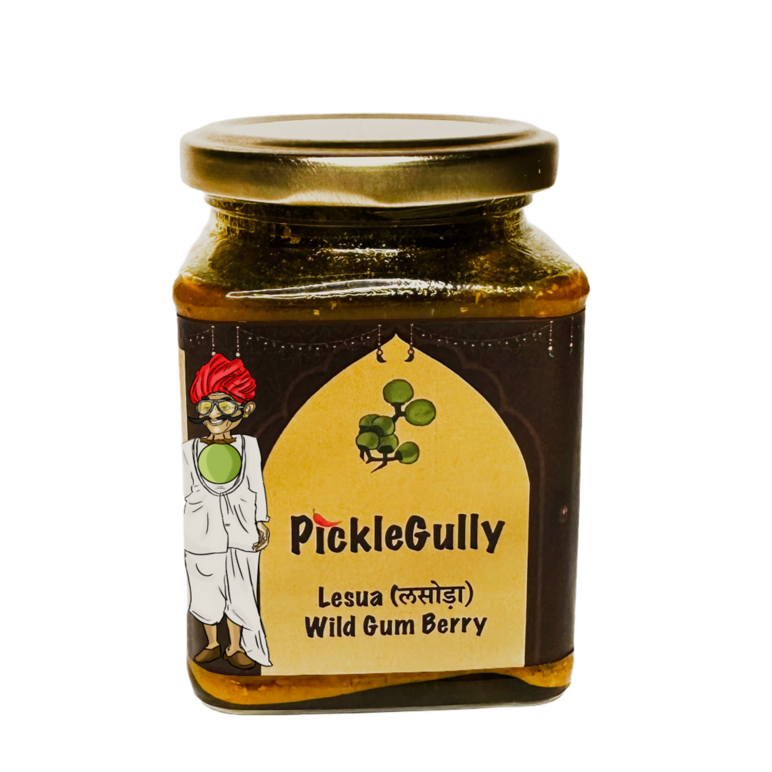 Lesua Pickle / Lasoda / Gunda Achaar